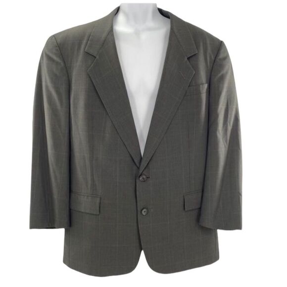 CHRISTIAN DIOR Gray Suit Blazer Jacket
